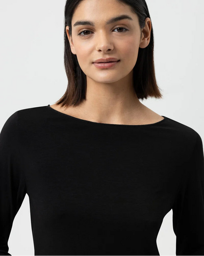 Genser kasjmir cashmere viskose trøye, mey svart black, norge frilin undertøy