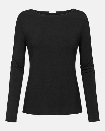 Genser kasjmir cashmere viskose trøye, mey svart black, norge frilin undertøy