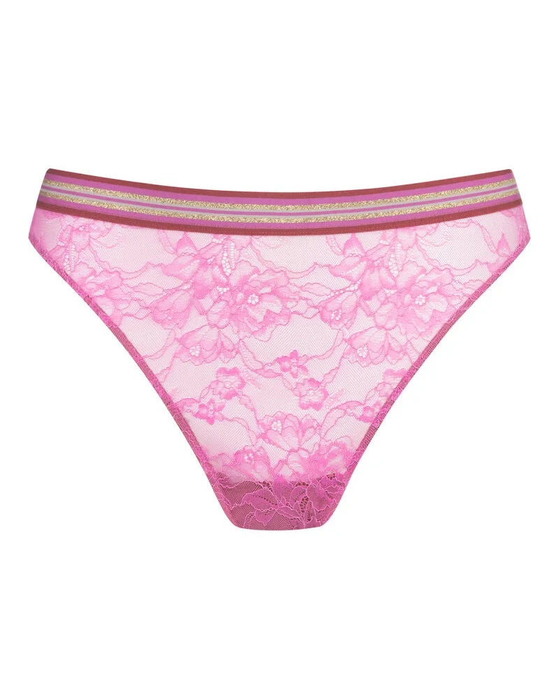 Undertøy thong string, dame norge, mey rosa blonde poetry style