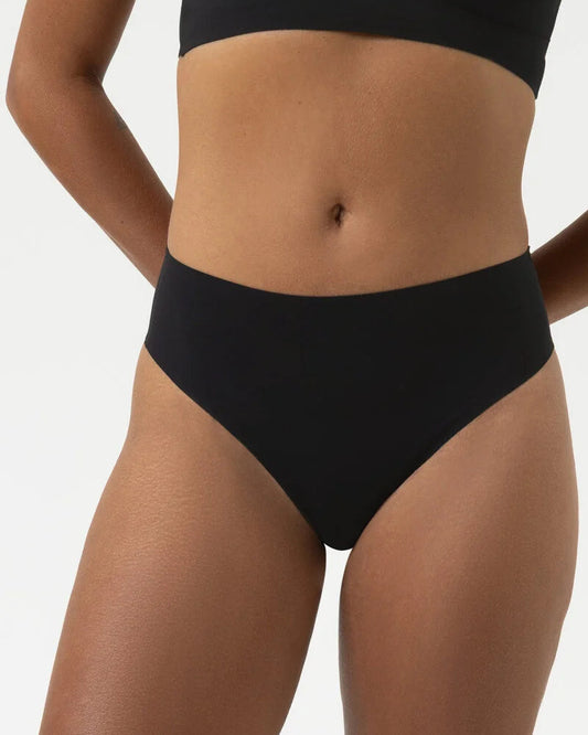 Sømløs thong string svart sort, simply better invisibles Mey, Frilin undertøy norge dame