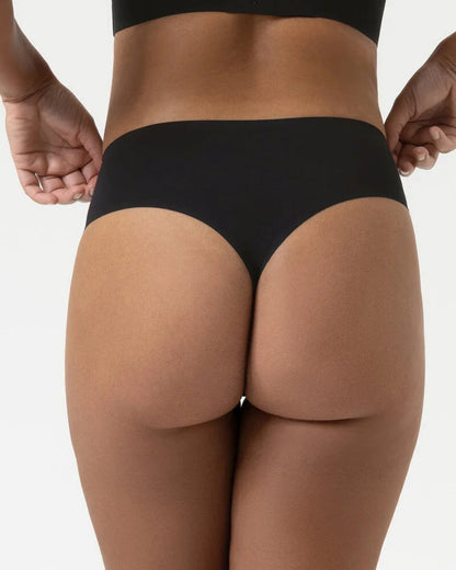 Sømløs thong string svart sort, simply better invisibles Mey, Frilin undertøy norge dame
