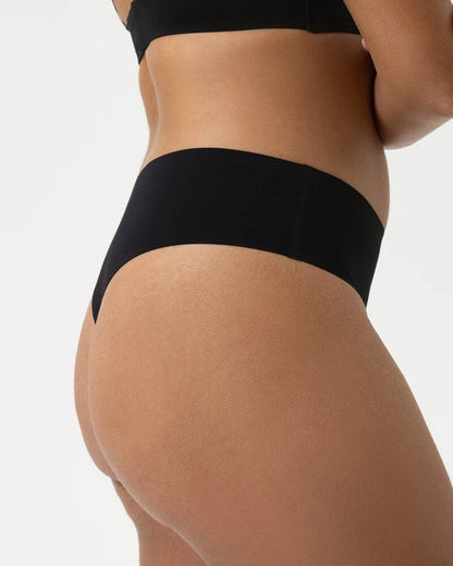 Sømløs thong string svart sort, simply better invisibles Mey, Frilin undertøy norge dame