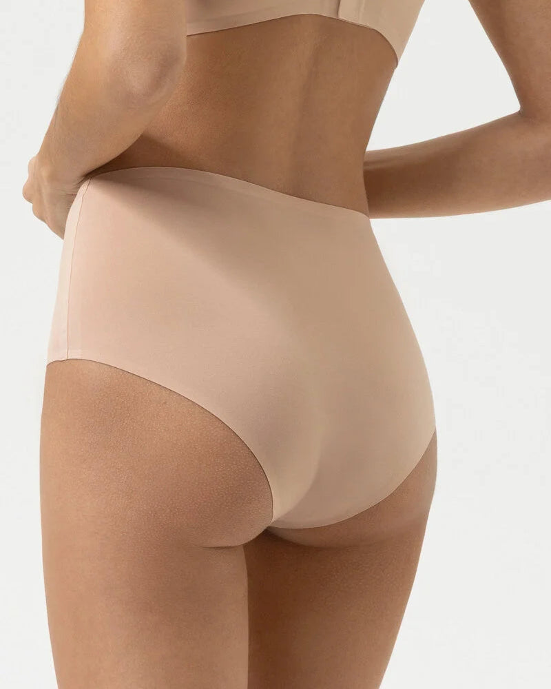 Truse med høyt liv sømløs high waist tan beige nude, simply better invisibles Mey, Frilin undertøy norge dame