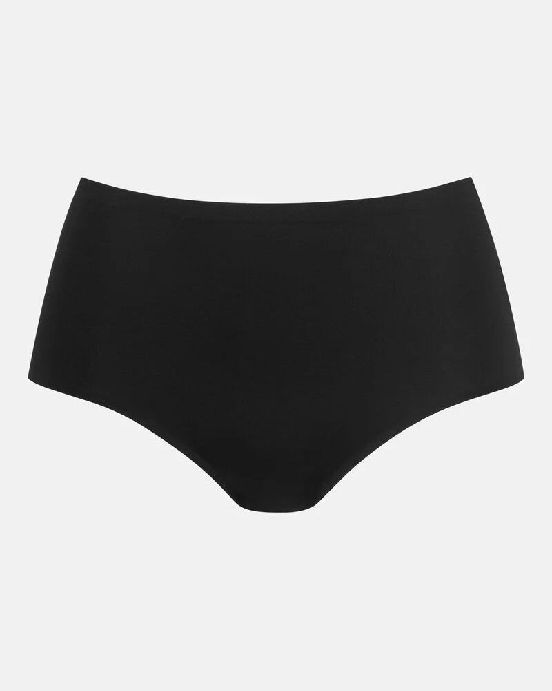 Truse med høyt liv sømløs high waist svart sort, simply better invisibles Mey, Frilin undertøy norge dame