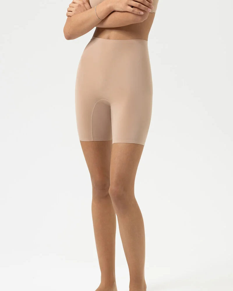 Sømløs biker cyclist shorts beige tan nude, simply better invisibles Mey, Frilin undertøy norge dame