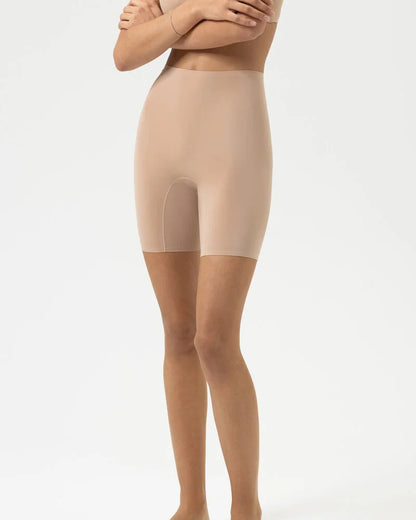 Sømløs biker cyclist shorts beige tan nude, simply better invisibles Mey, Frilin undertøy norge dame