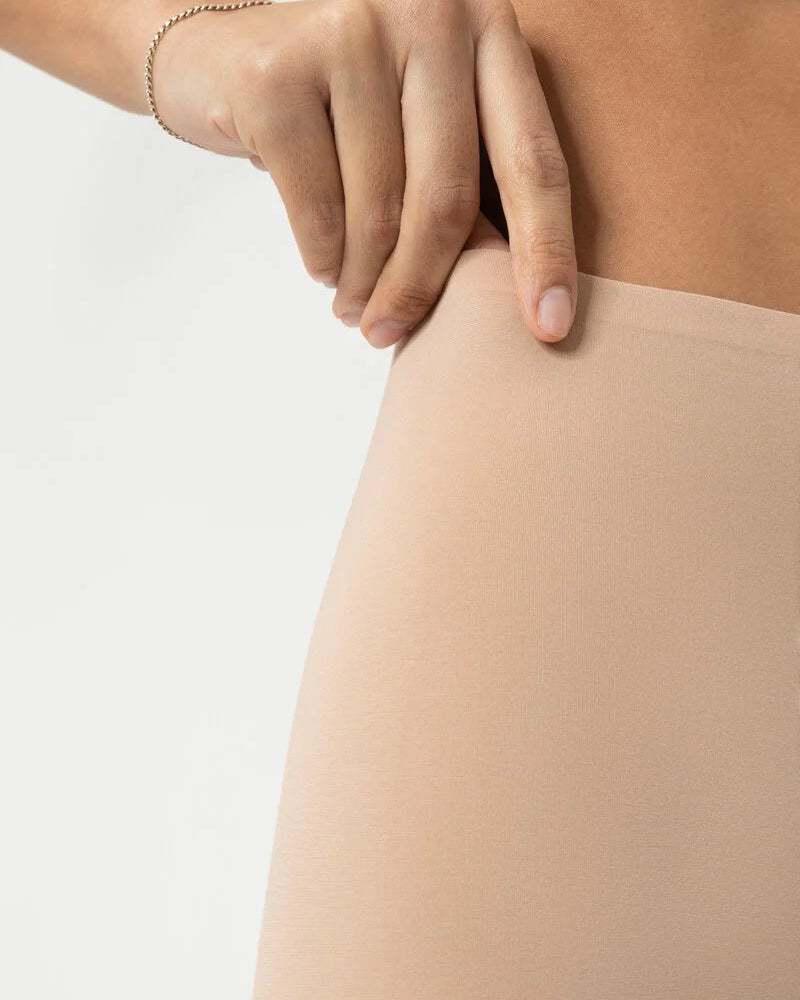 Sømløs biker cyclist shorts beige tan nude, simply better invisibles Mey, Frilin undertøy norge dame