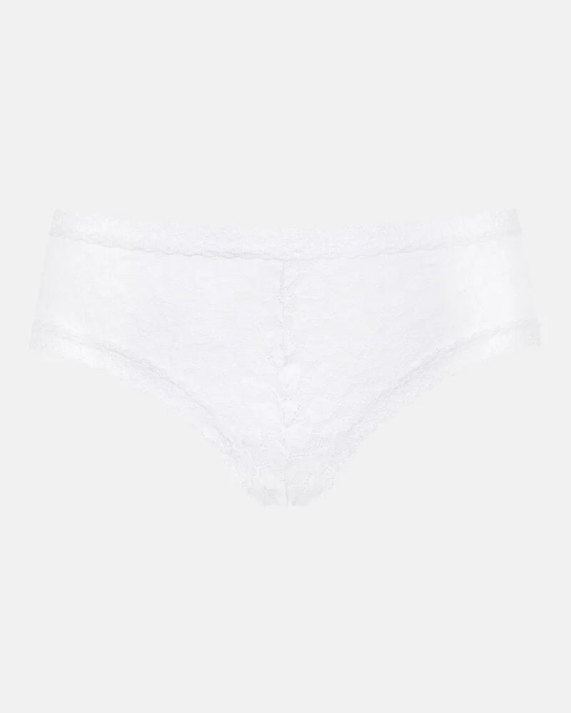 Truse hipster blonde, white hvit lace, savage lace mey undertøy frilin