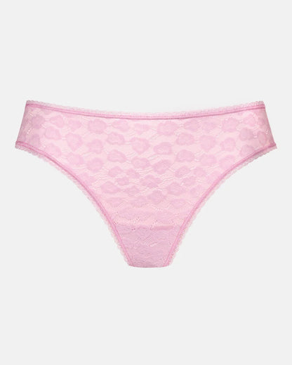 Truse jazz høy skjæring blonde, soft pink rosa lace, savage lace mey undertøy frilin