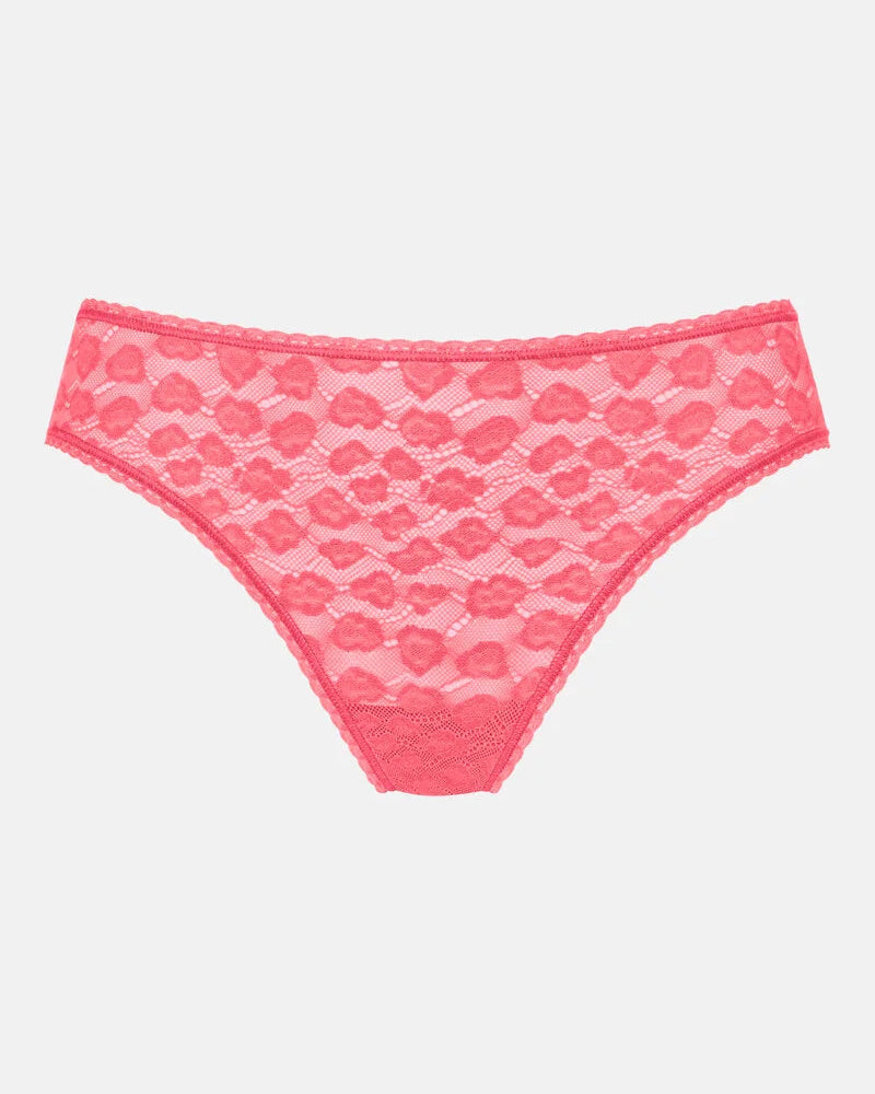 Truse jazz høy skjæring blonde, hot paradise pink rosa lace, savage lace mey undertøy frilin