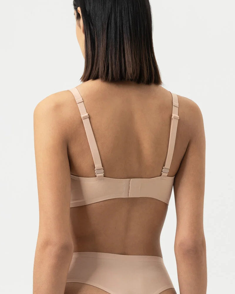 Spilefri sømløs triangel BH tan beige nude, simply better invisibles Mey, Frilin undertøy norge dame