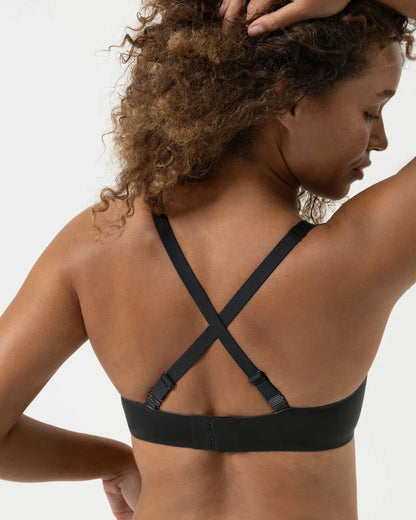 Spilefri sømløs triangel BH svart sort, simply better invisibles Mey, Frilin undertøy norge dame