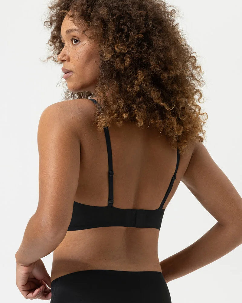 Spilefri sømløs triangel BH svart sort, simply better invisibles Mey, Frilin undertøy norge dame