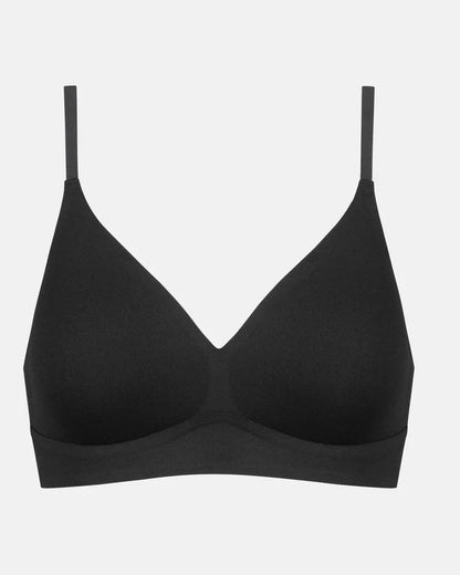 Spilefri sømløs triangel BH svart sort, simply better invisibles Mey, Frilin undertøy norge dame
