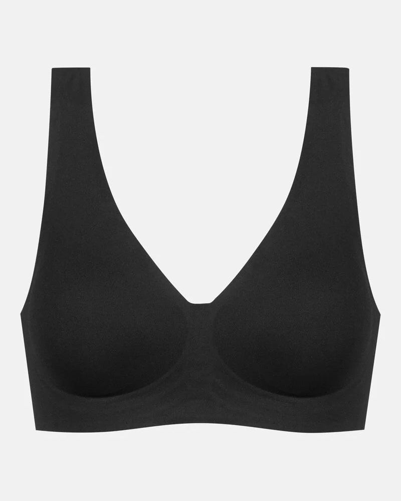 Sømløs bralette topp svart sort, simply better invisibles Mey, Frilin undertøy norge dame