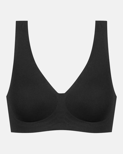 Sømløs bralette topp svart sort, simply better invisibles Mey, Frilin undertøy norge dame