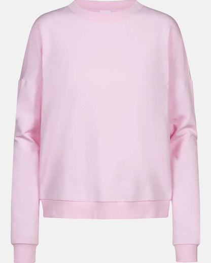 Sweatshirt jumper genser loungewear Mey, rosa soft pink bomull cotton, Nattøy undertøy dame norge frilin