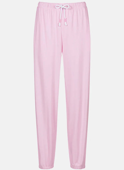 Joggebukse nattbukse pysjamas pysj Mey, rosa soft pink bomull cotton, Nattøy undertøy dame norge frilin
