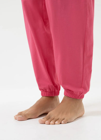 Joggebukse nattbukse pysjamas pysj Mey, hot paradise pink rosa bomull cotton, Nattøy undertøy dame norge frilin