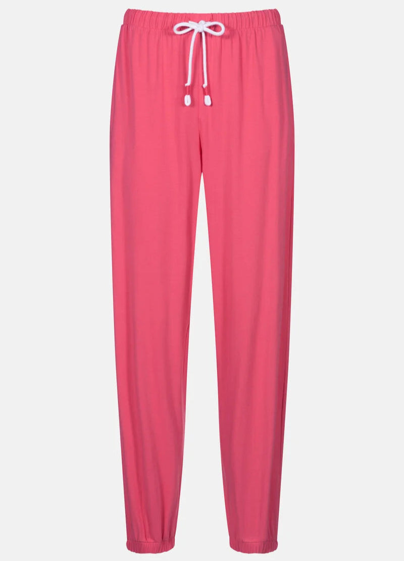 Joggebukse nattbukse pysjamas pysj Mey, hot paradise pink rosa bomull cotton, Nattøy undertøy dame norge frilin