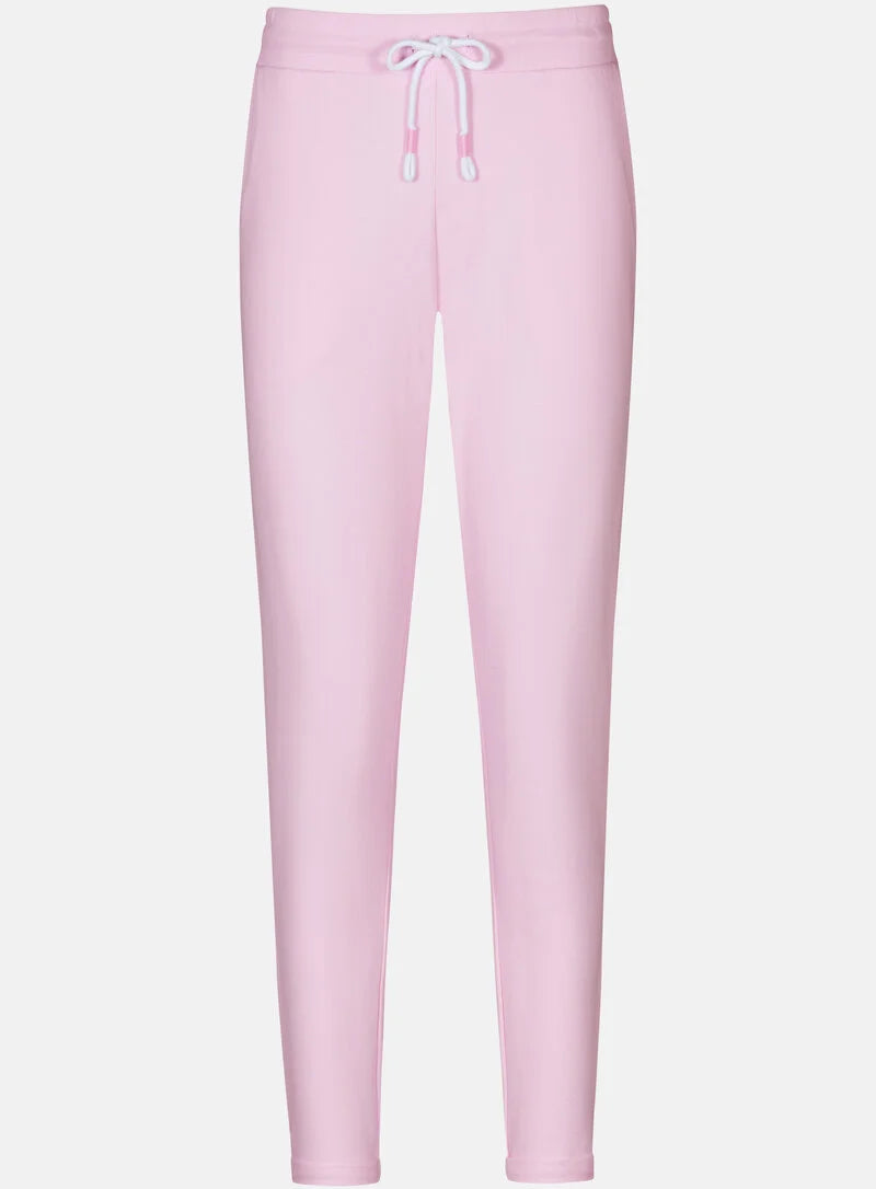 Joggebukse loungewear smal ankel Mey, rosa soft pink bomull cotton, Nattøy undertøy dame norge frilin