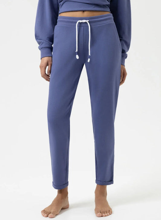 Joggebukse loungewear smal ankel Mey, rosa soft pink bomull cotton, Nattøy undertøy dame norge frilin