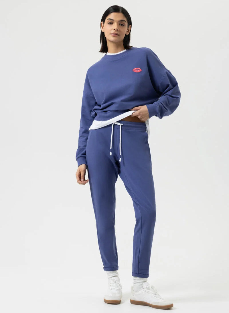 Joggebukse loungewear smal ankel Mey, rosa soft pink bomull cotton, Nattøy undertøy dame norge frilin