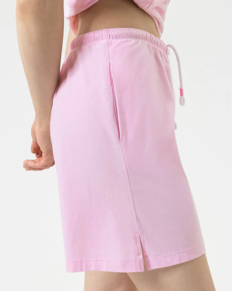 Shorts loungewear nattbukse pysjamas pysj Mey, rosa soft pink bomull cotton, Nattøy undertøy dame norge frilin