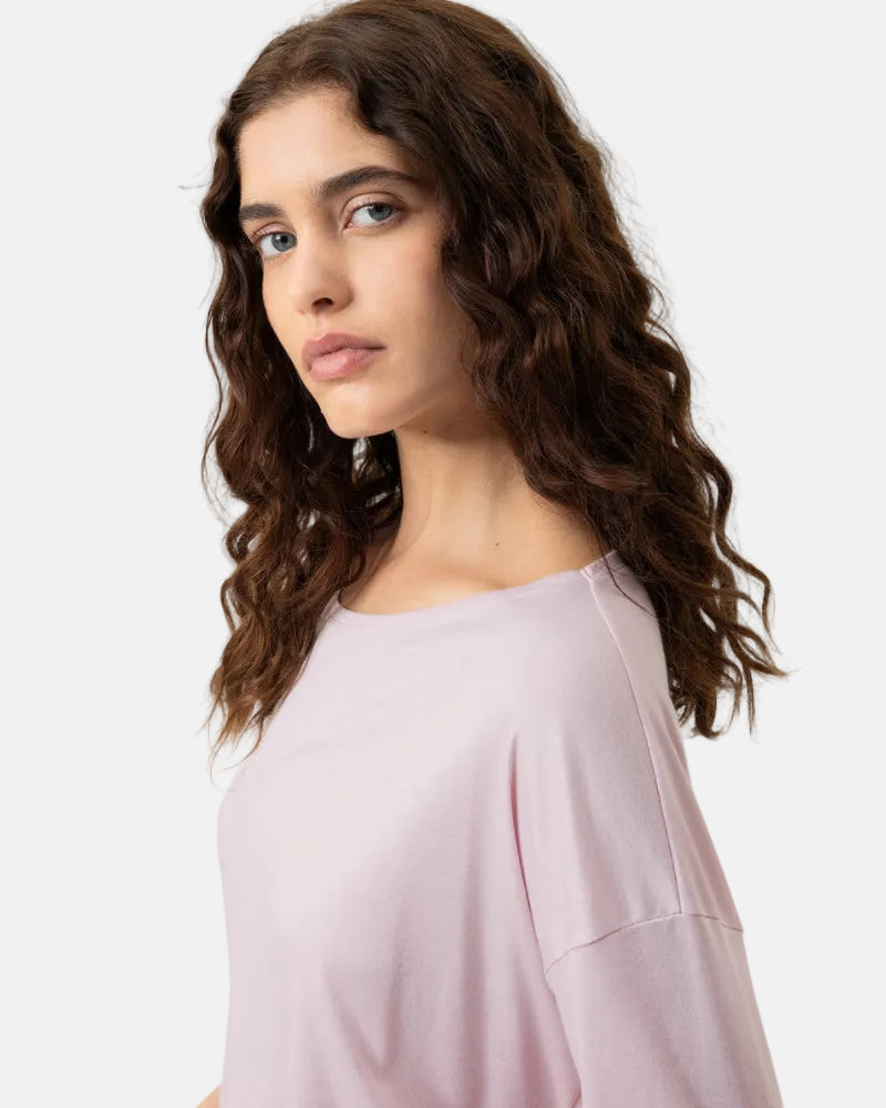 Pysjamas bomull modal Mey rosa pretty dots pink, nattøy norge dame frilin