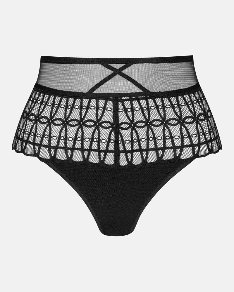 Truse høyt liv high waist brief captivating Mey, black svart, Undertøy norge dame frilin