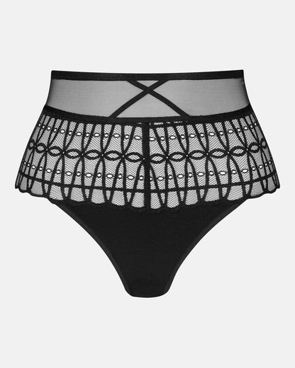 Truse høyt liv high waist brief captivating Mey, black svart, Undertøy norge dame frilin