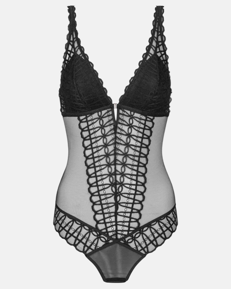 Body padding triangel svart black, mey captivating, frilin norge dame