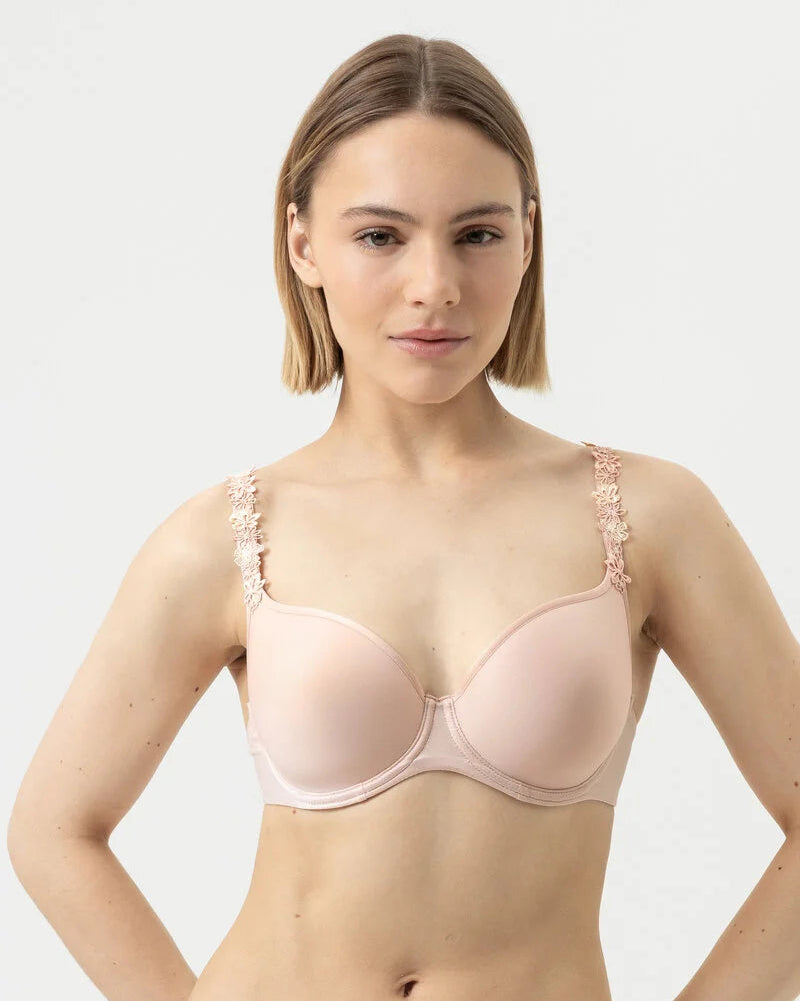 BH full cup dekkende spacer glatt rosa blossom, Pretty Joan Mey, Undertøy norge dame Frilin