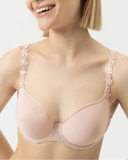 BH full cup dekkende spacer glatt rosa blossom, Pretty Joan Mey, Undertøy norge dame Frilin