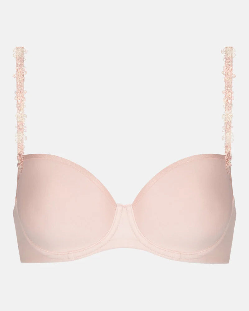 BH halv cup balconette spacer glatt rosa blossom, Pretty Joan Mey, Undertøy norge dame Frilin