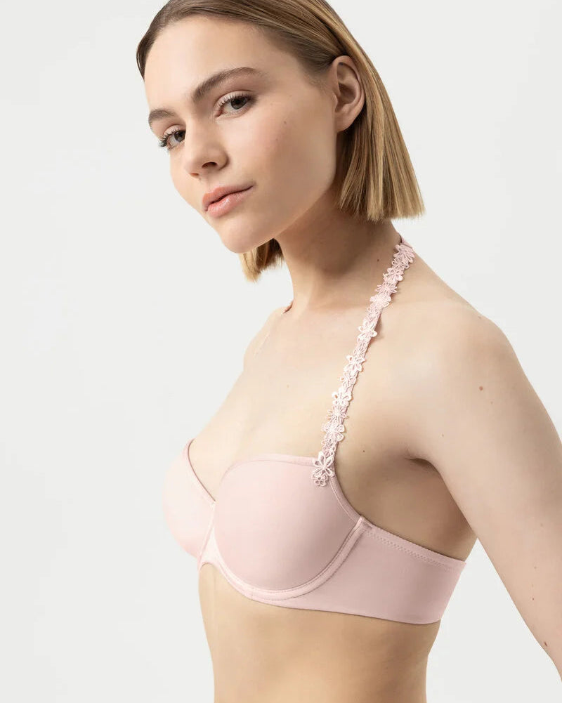 BH halv cup balconette spacer glatt rosa blossom, Pretty Joan Mey, Undertøy norge dame Frilin