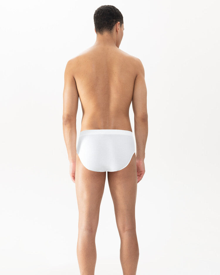 Slip brief Undertøy underbukse herre mann, Dry cotton breeze Mey, bomull hvit, frilin norge