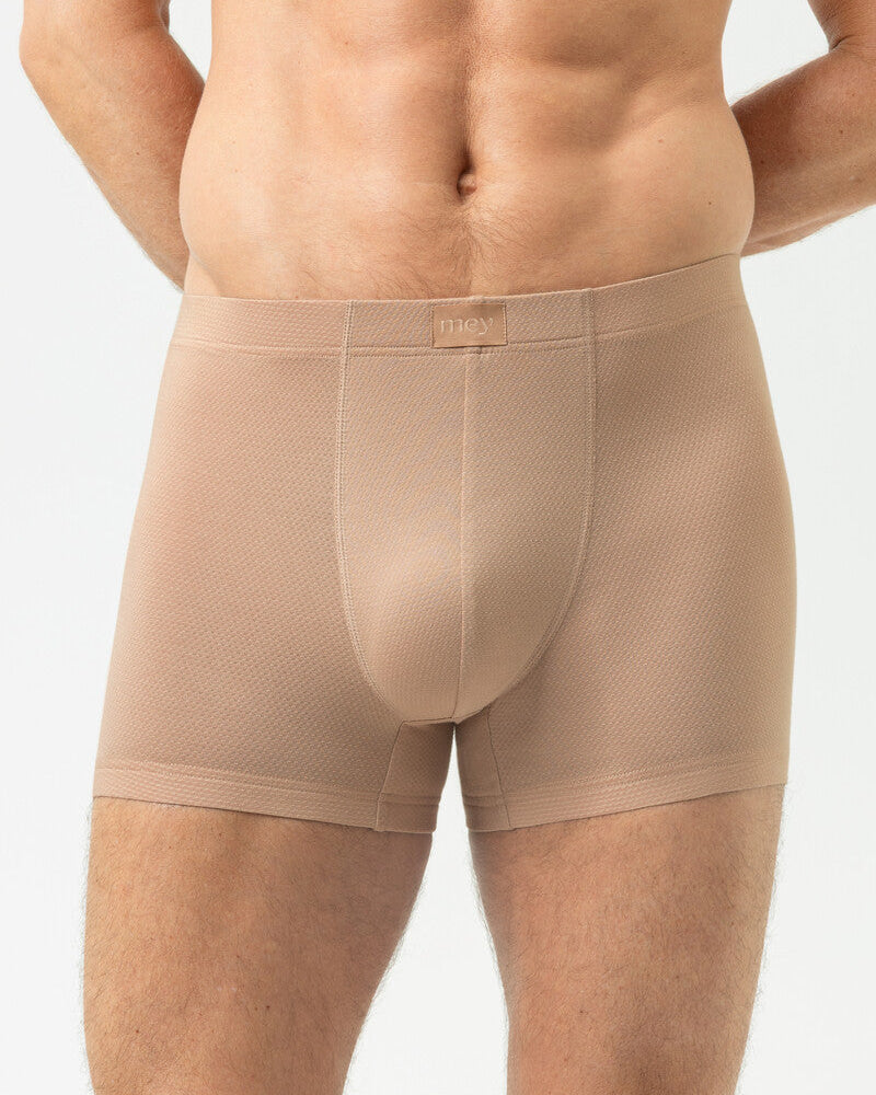 Boxer shorty Undertøy underbukse herre mann, Dry cotton breeze Mey, bomull hvit light skin beige, frilin norge