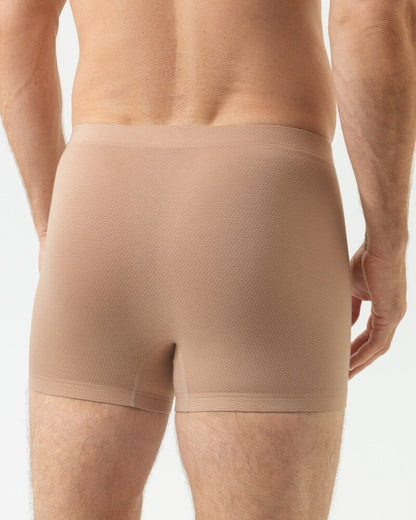 Boxer shorty Undertøy underbukse herre mann, Dry cotton breeze Mey, bomull hvit light skin beige, frilin norge