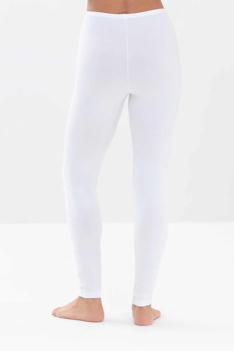 Leggings tights hvit white bomull organisk, superfine organic Mey, Frilin undertøy norge dame