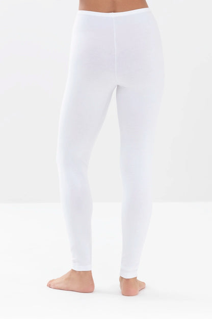 Leggings tights hvit white bomull organisk, superfine organic Mey, Frilin undertøy norge dame