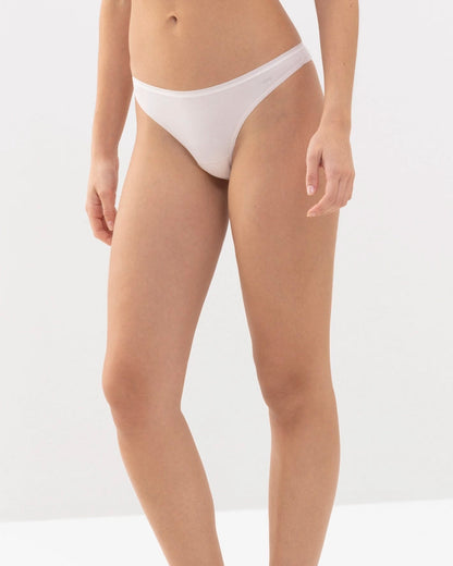 Thong stringtruse beige nude bomull organisk, superfine organic Mey, Frilin undertøy norge dame