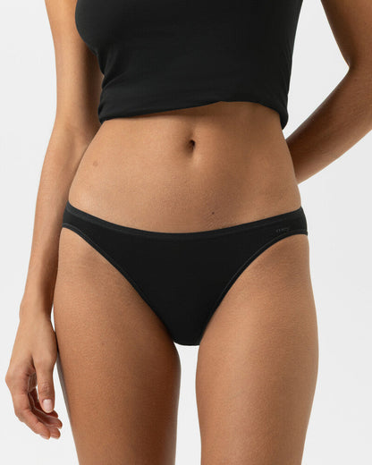 Truse svart sort black bomull organisk, superfine organic Mey, Frilin undertøy norge dame