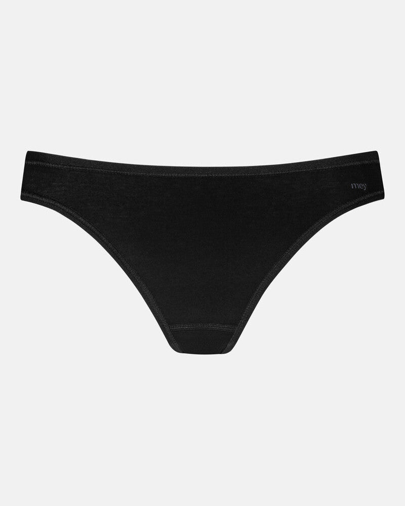 Truse svart sort black bomull organisk, superfine organic Mey, Frilin undertøy norge dame