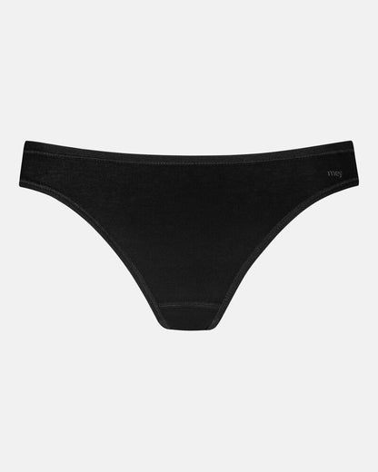 Truse svart sort black bomull organisk, superfine organic Mey, Frilin undertøy norge dame