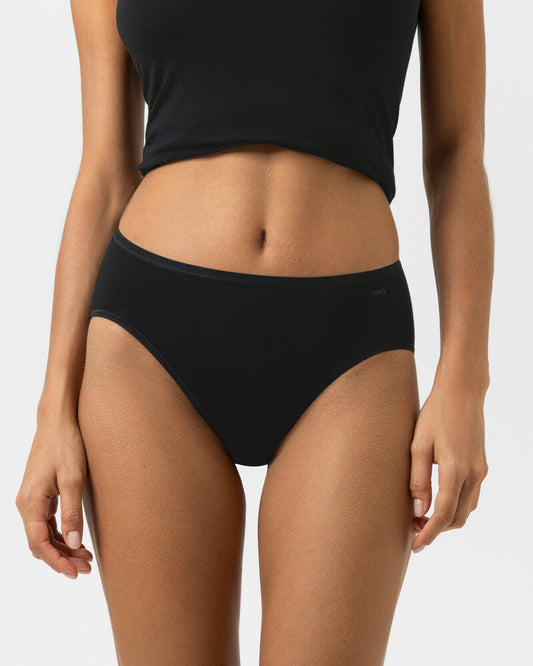 Truse american brief sort svart bomull organisk, superfine organic Mey, Frilin undertøy norge dame