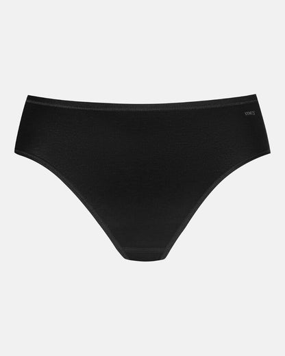 Truse american brief sort svart bomull organisk, superfine organic Mey, Frilin undertøy norge dame