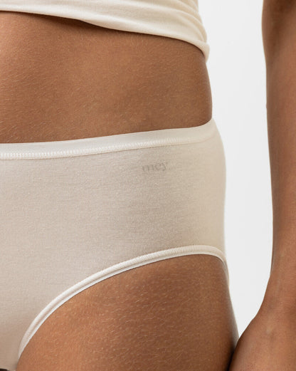 Truse american brief beige nude bomull organisk, superfine organic Mey, Frilin undertøy norge dame
