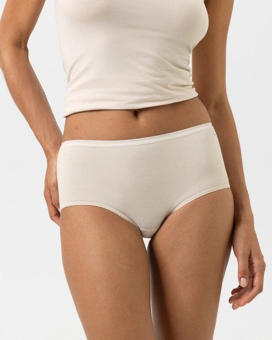 Truse brief beige nude bomull organisk, superfine organic Mey, Frilin undertøy norge dame
