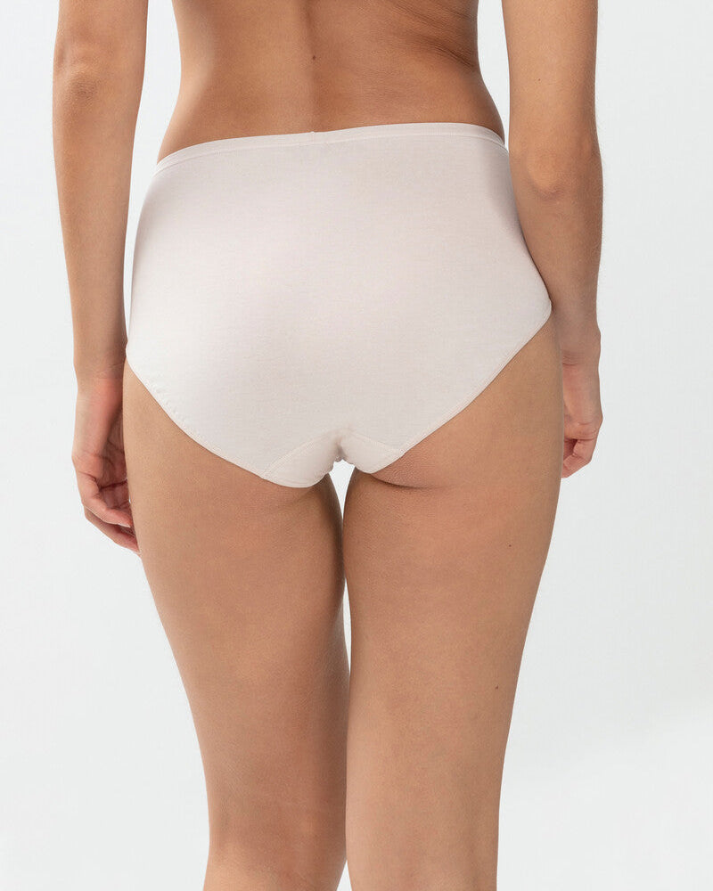 Truse høyt liv brief high waist beige nude bomull organisk, superfine organic Mey, Frilin undertøy norge dame